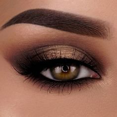 Light Brown Smokey Eye Makeup