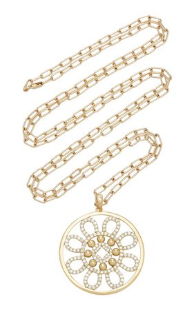 Ashley McCormick 18K Gold And Diamond Necklace