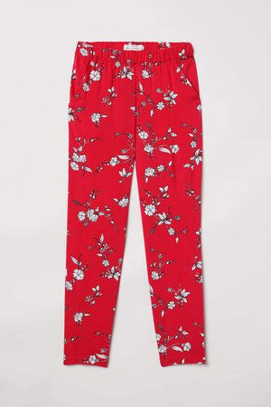 Pull-on Pants - Red