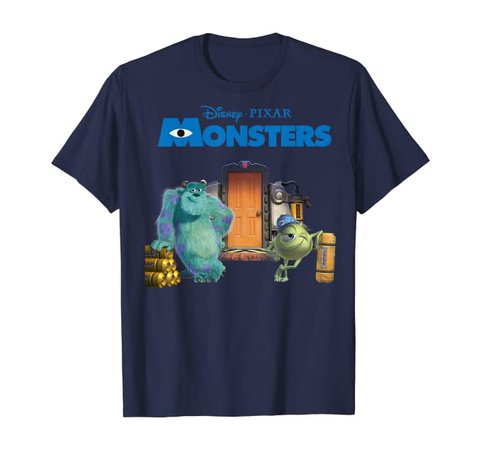 Amazon.com: Disney Monsters Inc. Scream Factory Graphic T-Shirt: Clothing