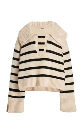 Evi Striped Cashmere Sweater By Khaite | Moda Operandi