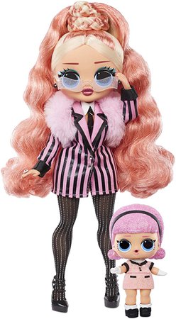Amazon.com: L.O.L. Surprise! O.M.G. Winter Chill Big Wig Fashion Doll & Madame Queen Doll with 25 Surprises: Toys & Games