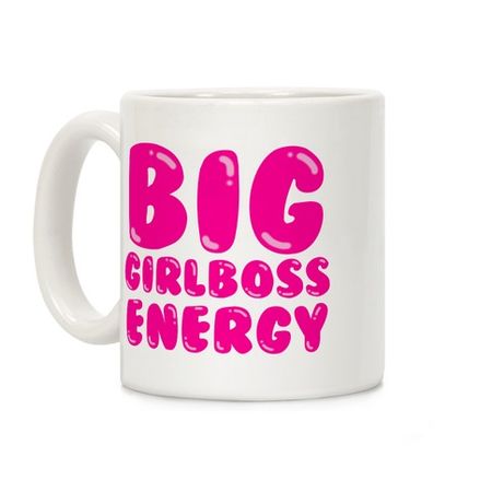 Big Girlboss Energy Coffee Mugs | LookHUMAN