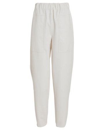Tibi | Tapered Faux Leather Pant | INTERMIX®