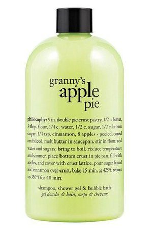 apple pie bubble bath philosophy