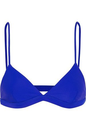 Mikoh - Belize triangle bikini top | Royal blue bikini, Bikini tops, Bikinis