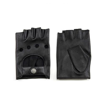 Bullitt Fingerless - Leather Gloves | Straight To Hell Apparel