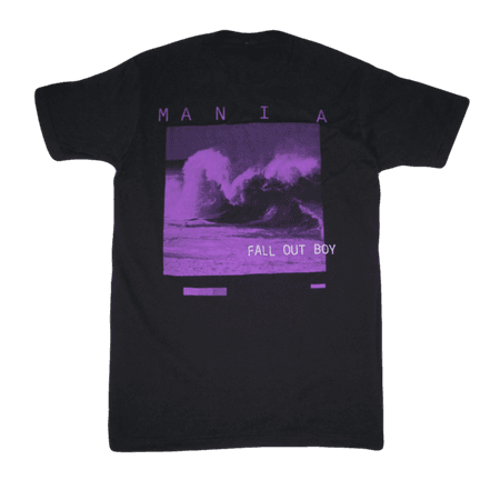 M A N I A Purple Wave Tee | T-Shirts | Fall Out Boy
