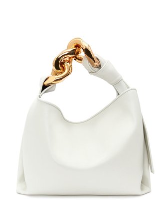 Shop JW Anderson small chain-link tote bag with Express Delivery - FARFETCH