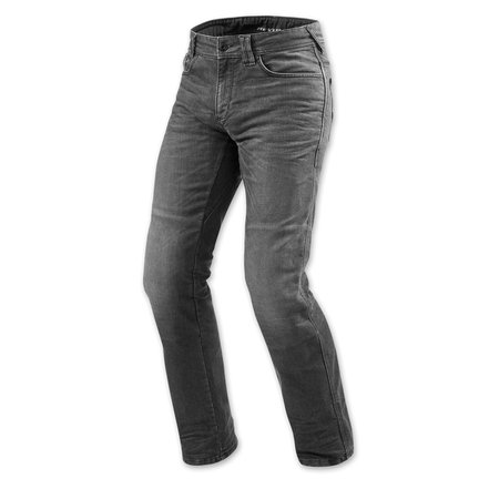 REV′IT! Men's Philly 2 Vintage Dark Gray Jeans - FPJ0316161-28X34