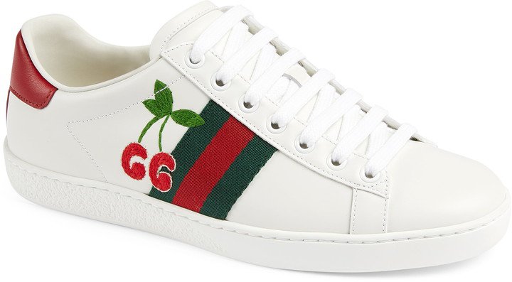 New Ace GG Cherry Sneaker