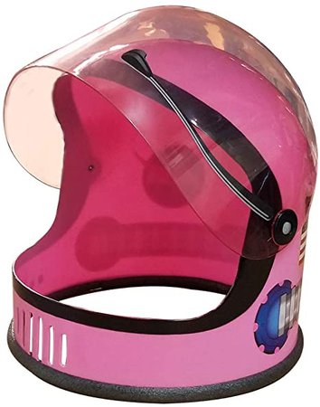 pink space helmet