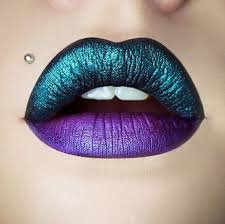turquoise and purple lips - Google Search