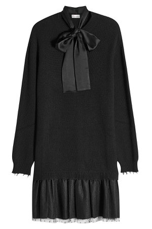 Knit Dress with Wool, Angora and Cashmere Gr. L