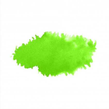 Bright Green Watercolor Wash