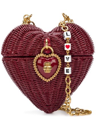 Dolce & Gabbana Heart Box Axelväska - Farfetch