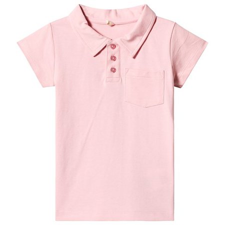 A Happy —Brand Pink Polo Shirt
