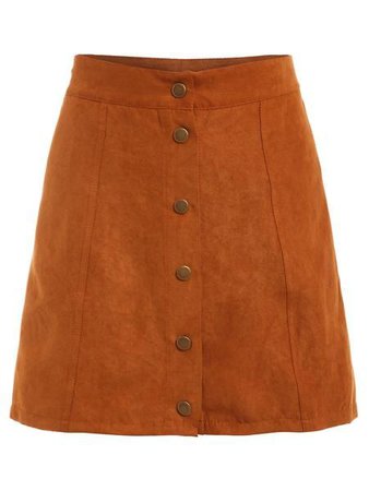 button down skirt