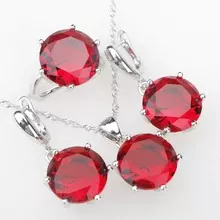 Wyprzedaż red jewelry set Galeria - Kupuj w niskich cenach red jewelry set Zestawy na Aliexpress.com - Strona red jewelry set
