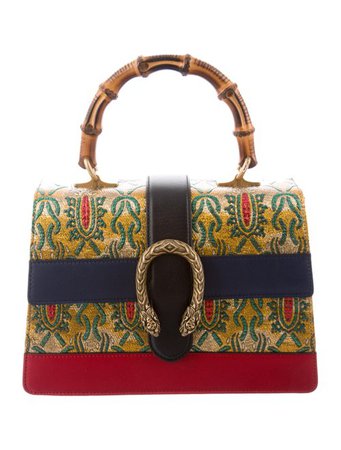 Gucci 2017 Medium Dionysus Jacquard Top Handle Bag - Handbags - GUC299622 | The RealReal