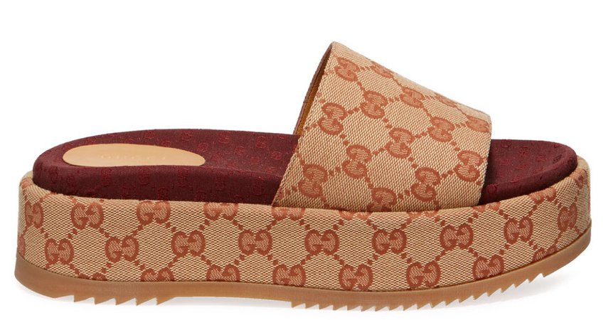 Gucci platform sandal