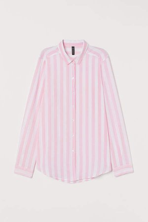 Cotton Shirt - Pink