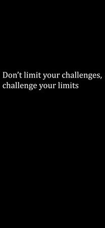 challenges and limits
