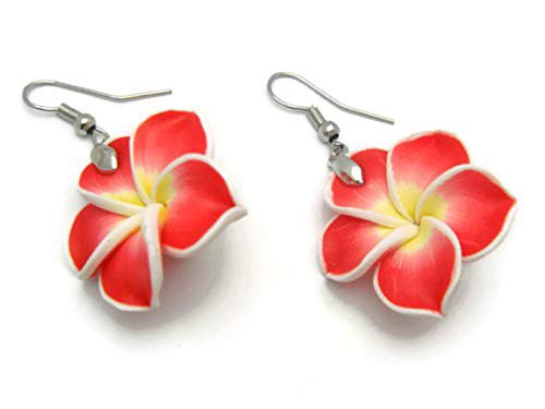 hawaiian flower earrings - Pesquisa Google