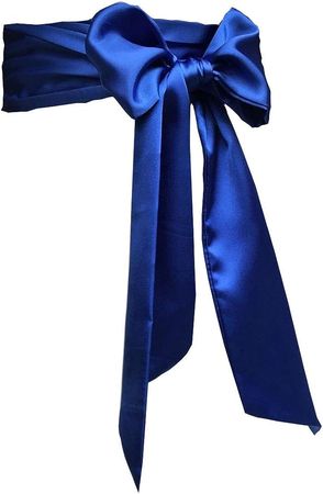 Amazon.com: womens Special Occasion sash Bridal Wedding 4 inch Wide Double Side Belt Dress, Royal Blue, Medium : Clothing, Shoes & Jewelry