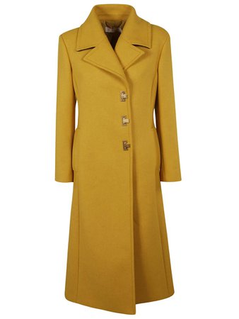 Tory Burch Tory Burch Classic Flared Coat - yellow - 11152353 | italist
