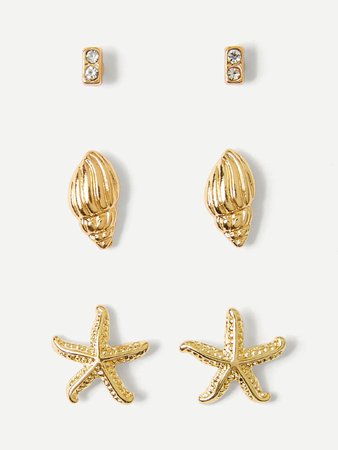 Earrings nautical