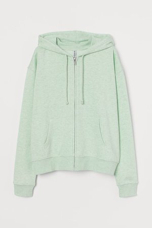 Hooded Jacket - Mint green - Ladies | H&M CA