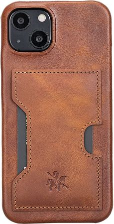 Amazon.com: Venito Florence Leather Wallet Phone Case Compatible with iPhone 13 (6.1 inch) - Extra Secure with RFID Blocking - Detachable Phone Wallet (Antique Brown) : Cell Phones & Accessories