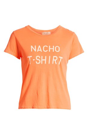 PST by Project Social T Nacho Graphic Tee orange
