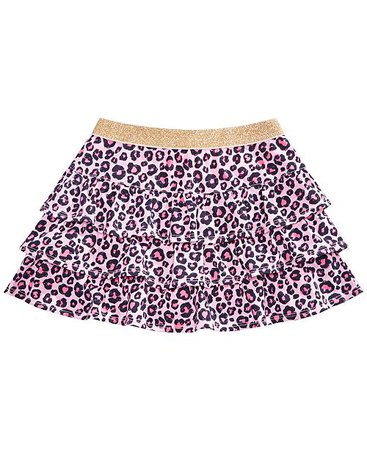 Epic Threads Little Girls Cheetah-Print Tiered Skirt, Created for Macy's & Reviews - Skirts - Kids - Macy's