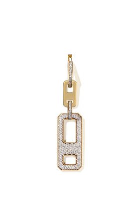 Dna 18k Yellow Gold Diamond Single Earring By As29 | Moda Operandi