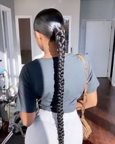 “The Ponytail Girl” 🦋 on Instagram: “THIS IS FIREEEEEE🔥🔥🔥🔥🔥🔥🔥 who’s next ? I… in 2020 | Hair ponytail styles, Braided ponytail hairstyles, Black ponytail hairstyles