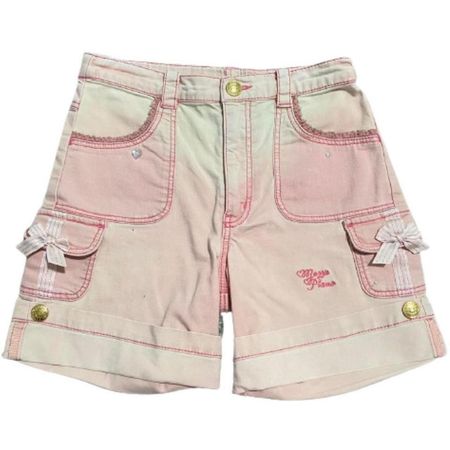 mezzo piano princess ballerina pink shorts with... - Depop