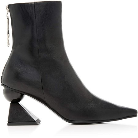Oyster Glam Heel Boots