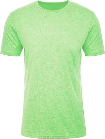 Amazon.com: Next Level Apparel Men's Premium Fitted CVC T-Shirt (6210), Bondi Blue, Small : Clothing, Shoes & Jewelry