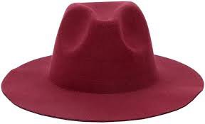 red wide brim fedora hat - Google Search