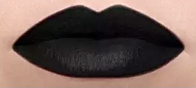 nyx black lipstick