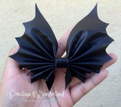 Bat hair bow