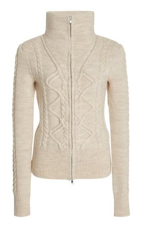 Dixon Cable-Knit Wool-Blend Cardigan By Isabel Marant