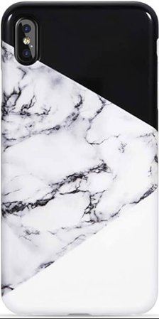 marble and black phone case m