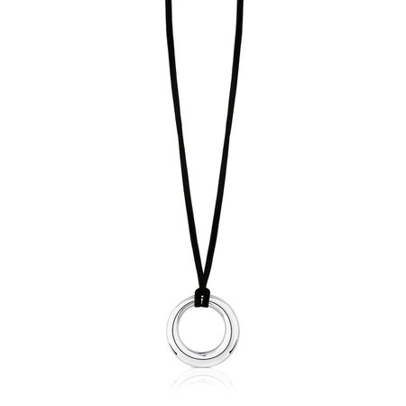 black cord necklace - Google Search