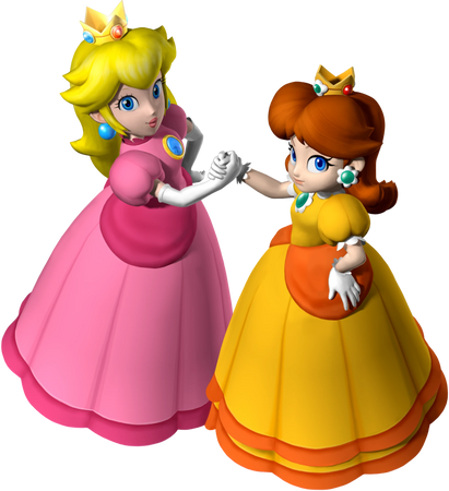 Princess Peach and Daisy Mario Party 7