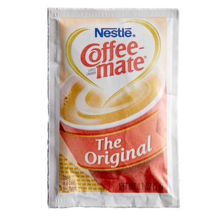 Nestle Coffee-Mate 3 Gram Original Non-Dairy Powdered Creamer Packet - 1000/Case