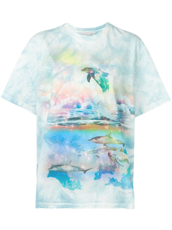 Stella Mccartney Dolphin Print T-Shirt