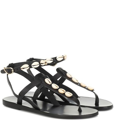 Exclusive to Mytheresa – Estia embellished leather sandals